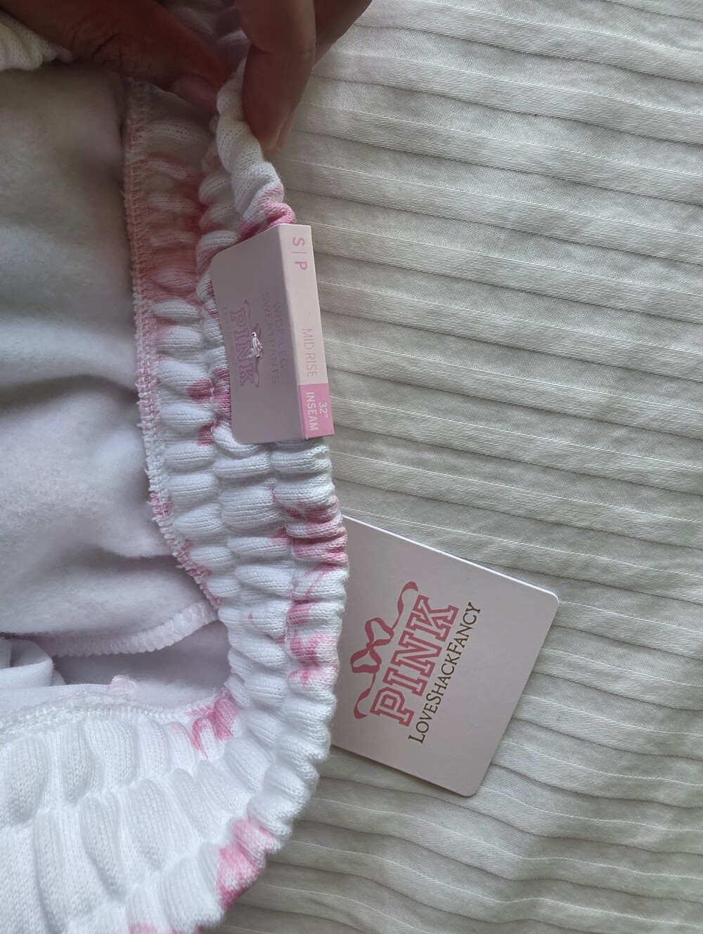 Pink × Love Shack Fancy Sweatpants NWT - Picture 7 of 7